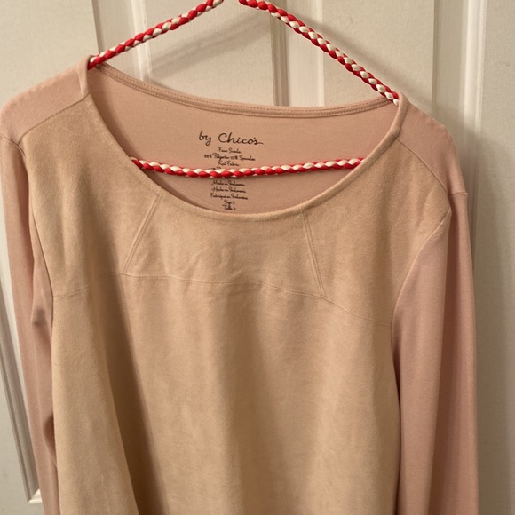 Chico’s Faux Suede Tunic - Picture 3 of 5